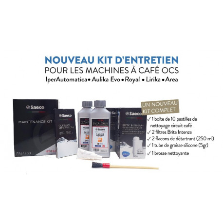KIT MAINTENANCE PARTS FOR THE MACHINES WITH COFFEE OCS SAECO - FRQ755