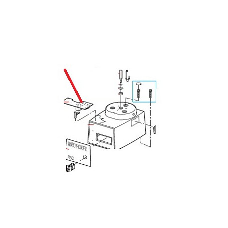 RING CENTERING COUT R301U ROBO-COUPE GENUINE