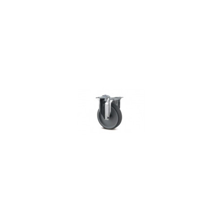 CASTER FIXE Ã˜125 COVER STEEL ZINC COATED - TIQ65573