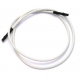 CABLE D`ALLUMAGE CANDLE 2.4MM PIEZO 2.4MM L:600MM - TIQ6569