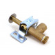 2-POSITION MULTIGAS PILOT BURNER WITH 2 FLAMES INJ 0.20MM