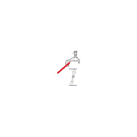 ENS GUIDE POUSSOIR CL55 ORIGINE ROBOT COUPE - EBOB6097