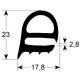 GASKET DOOR OF OVEN 485X470MM - TIQ65278