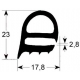 GUARNIZIONE DI PORTA 480X725MM - TIQ65279