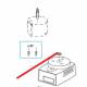 ENS VITE R201 ORIGINALE ROBOT TAGLIO