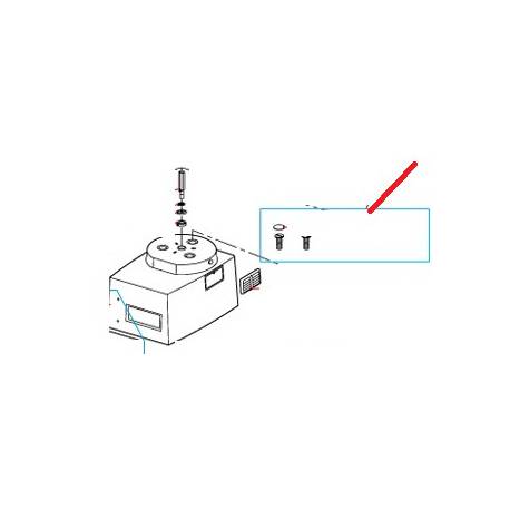 ENS VIS SUP MOT BLIXER 3 ORIGINE ROBOT COUPE - EBOB6792