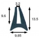 GASKET OF GLASS AU METERS - TIQ65219