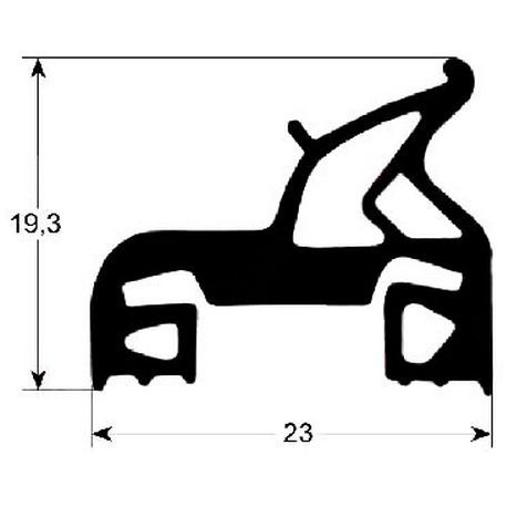 JOINT PORTE DE FOUR FCS061G 610X430MM - TIQ65368