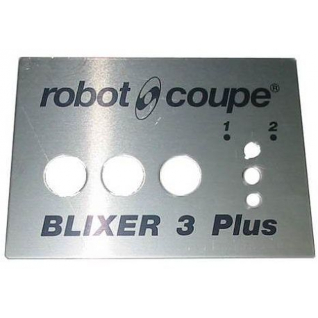 PLAQUE FRONTALE BLIXER 3+ ORIGINE ROBOT COUPE - EBOB8111