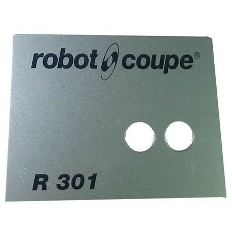 PLAQUE FRONTALE R301B ORIGINE ROBOT COUPE - EBOB8140