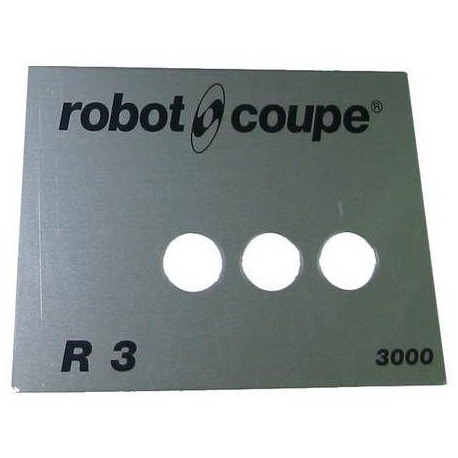 PLAQUE FRONTALE R3B 3000T ORIGINE ROBOT COUPE - EBOB8146