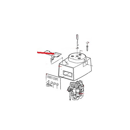 PLAT.R301U/R3 230/50-60/1 ORIGINE ROBOT COUPE - EBOB7048