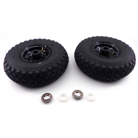 KIT DE ROUE PNEUMATIQUES POUR BASE ROBUSTE DEMTRUK 2.0 - IQ8641