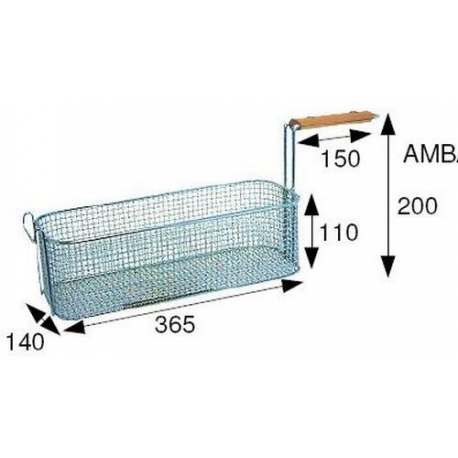 PANIER DE FRITEUSE ORIGINE AMBACH - TIQ65431