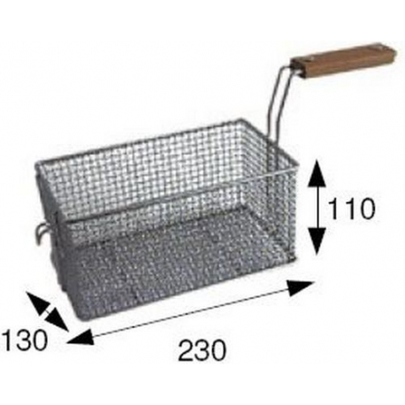 FRYER BASKET 230X130X110 - TIQ66558