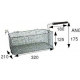 CESTINO DI FRIGGITRICE VASCA 320X210X125 - TIQ66554