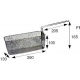 PANIER DE FRITEUSE 260X130X100MM FRIFRI ORIGINE