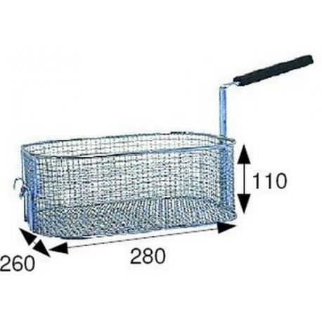 PANIER FRITEUSE 270X260X110 - TIQ66576