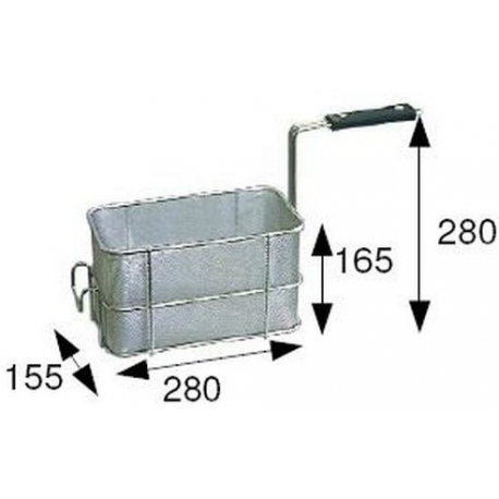 PANIER A PATES 285X145X160MM - TIQ66596