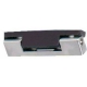 HINGE RILSAN BLACK L:96MM CHROME-PLATED BETWEEN AXIS 64-32MM - TIQ66706