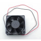 VENTILATORE 12 VCC PLASTICA 60X60X25MM FILI