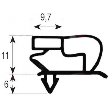 GASKET OF DOOR FOR CELLULE OF COOLING TR - SEYQ6758