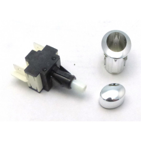 CHROMATE OVAL BIPOLAR SWITCH BZ07 - ORQ8136