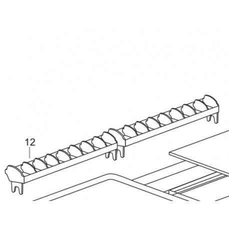 GUSSEISEN ROST FUER ABGASE - REQ008