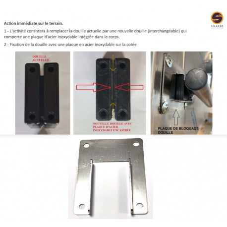 ATTACHEMENT SUPPORT OF RING LEFT SILANOS GENUINE - FVYQ0821