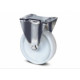 RUEDAS FIJO Ø125 CHAPPE ACERO INOXIDABLE RUEDAS MONOBLOC POL