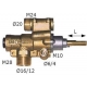 RUBINETTO GAS PEL 23/O CON FLANGIA ORIZZONTALI RAC - TIQ6193