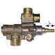 ROBINET GAZ PEL 23/V AVEC BRIDE VERTICALE RAC TC M10X1 - TIQ6105