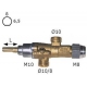 ROBINET GAZ PEL 20S RAC TC M8X1 - TIQ6106