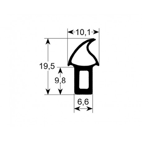 DICHTUNG VON TURE 1350MM STANDART L:1350MM HERKUNFT - TIQ557517