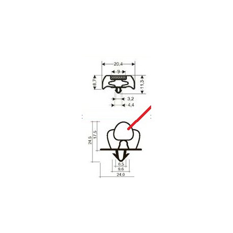 JOINT PVC SANS BANDE - TIQ63267