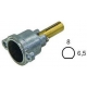 TESTA DI RUBINETTO GAS PEL21/S 8X6.5MM ORIZZONTALE