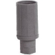 JACK FOR TUBE ROUND Ø41MM COMPOSITE GREY H35/REG27MM 90K