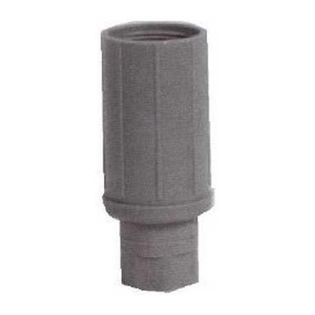 GREY COMPOSITE FOOT ROUND TUBES Ã˜42.4MM H35MM REG27MM - TIQ62183