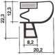 PROFIL PVC A CLIPSER L 2.55M - TIQ62866