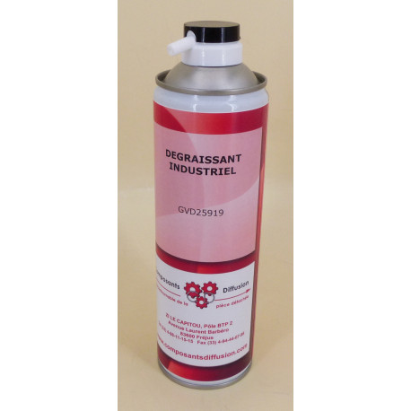 FETTLOSER INDUSTRIEL COINS METALLIQUES SPRAY 400ML - TIQ70464