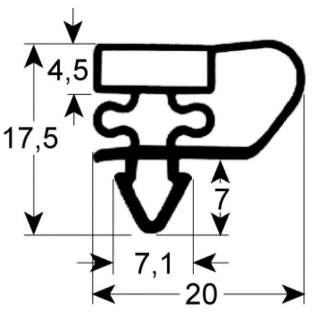 JOINT MAGNETIQUE EU/6 ORIGINE GAMKO - tzq6597