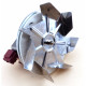 FAN MOTOR 45W 220V Ã IMPELLER 150MM ORIGINAL