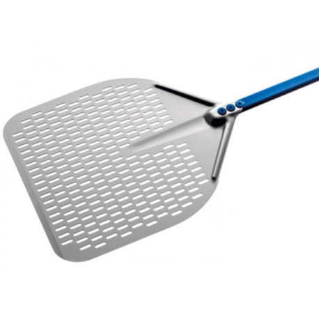 PELLE A PIZZA RECTANGULAIRE PERFOREE 36*36 - 150CM AZURRA - iq9067