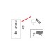 SUPPORTO INTERRUTTORE GD/UZ930 ORIGINALE NILFISK