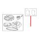 CATENACCIO FERMETTURE GWD350 ORIGINALE NILFISK