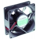 RATIONAL PLASTIC AXIAL FAN 80X80X25MM 12VDC