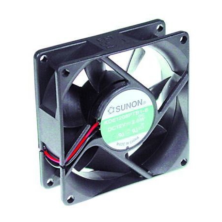 VENTILADOR AXIAL 80X80X25MM 12VDC MATERIA PLASTICA - TIQ75520