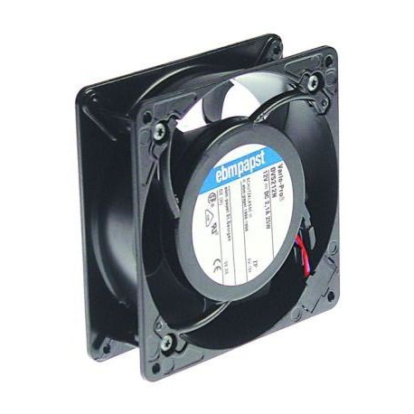 VENTILATEUR AXIAL 127X127X38MM 21W 12V AC CONNEXION A FIL - TIQ75521