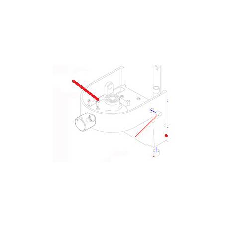 ECROU HM6 J X10 ORIGINE DITO SAMA-ELECTROLUX - QFQ5Q5045