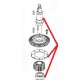 ARBRE SOLAIRE EQUIPE XBE10 ORIGINE DITO SAMA-ELECTROLUX - QFQ5Q5212